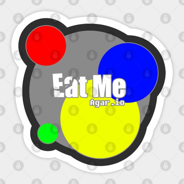 Eat Me! Sticker by Sociosquid